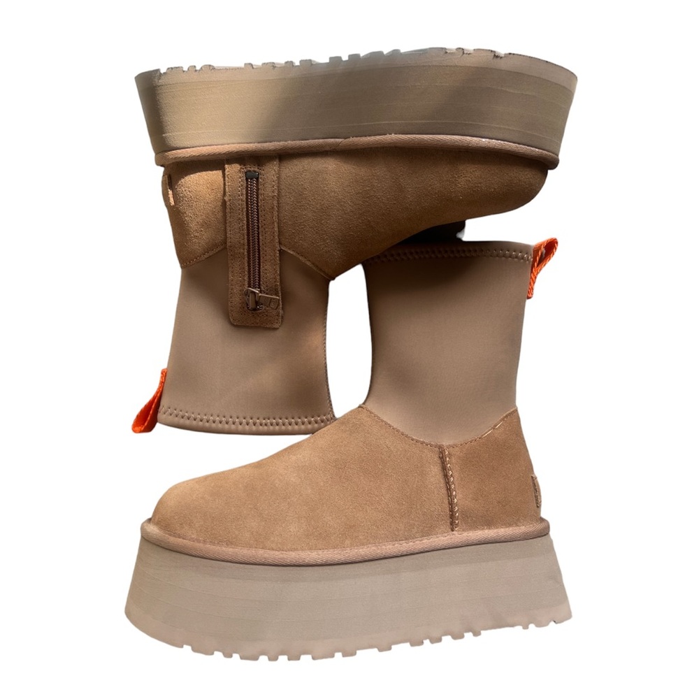Ugg chestnut classic dipper platform boots.still brand new as bought